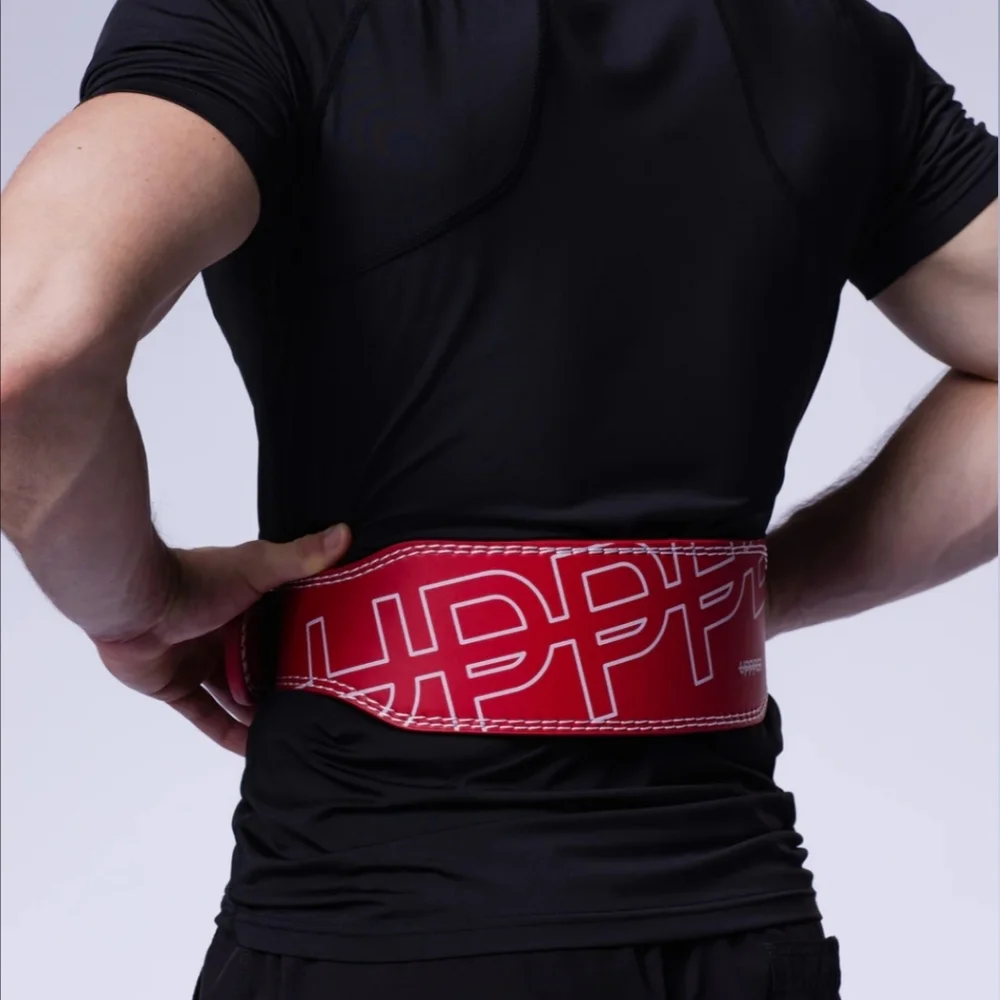 Red Weightlifting Belt